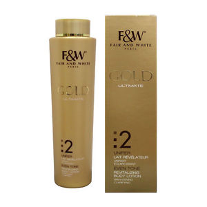 Fair And White Gold Revitalizing Body Lotion 500ml (step 2)